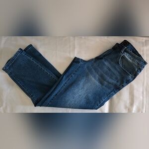 Lucky & Blessed Cropped Jeans Sz 14 Stretch Mid Rise